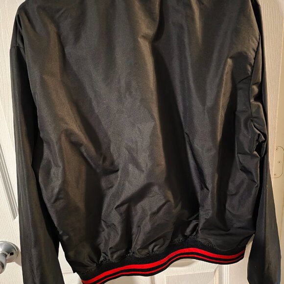 The Ohio State University Buckeyes Black Windbreaker V-Neck Pullover S The Oval - Picture 3 of 7